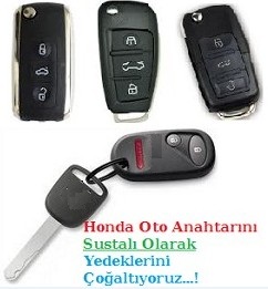 Honda Sustalı Anahtar